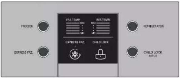 LG GW-P207FLCV - Temperatur- und Funktionseinstellung - 3