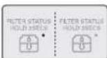 LG GW-P207FLCV - Anzeige für Filterzustand (zum Austauschen des Filters) (bei bestimmten Modellen) - 3