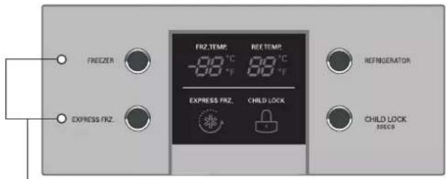 LG GW-P207FLCV - Temperatur- und Funktionseinstellung - 2