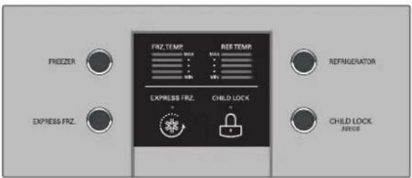 LG GW-L227YRMV - Temperatur- und Funktionseinstellung - 3