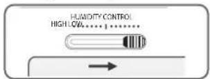 LG GW-L227HNQV - Feuchtigkeitsregelung im Gemüsefach - 2