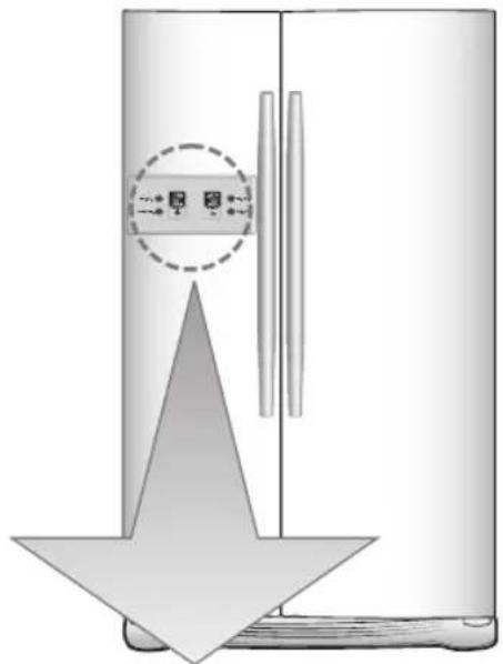 LG GW-L227HLXZ - Temperatureinstellung und Funktionen - 1