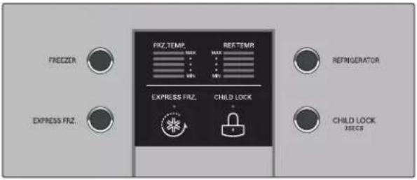 LG GW-C227BVQV - Temperatur- und Funktionseinstellung - 3