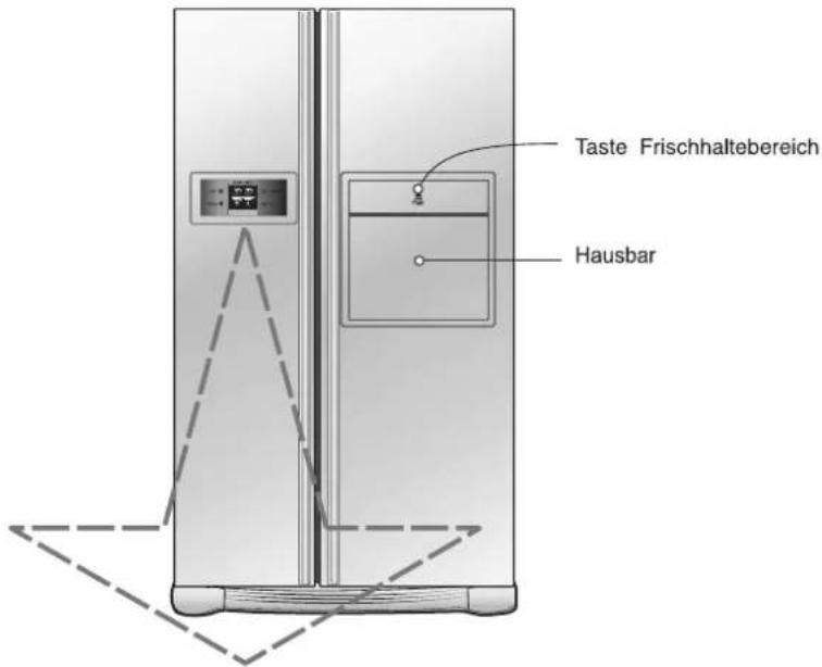 LG GW-C227BVQV - Temperatur- und Funktionseinstellung - 1