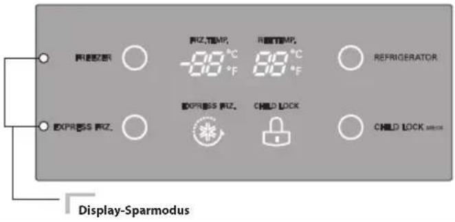 LG GW-C217FLQV - Temperatureinstellung und Funktionen - 3