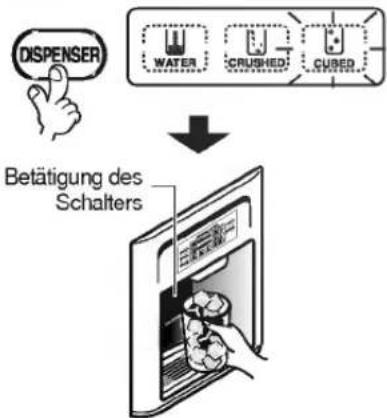 LG GR-L207GUGA - Sie können zwischen Wasser und Eis wählen - 1