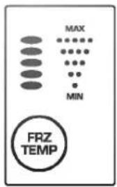LG GR-L207GLRK - Temperaturein- stellung im Gefrierabteil - 1