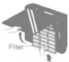 LG AS-H126PML1 - Air filter - 2
