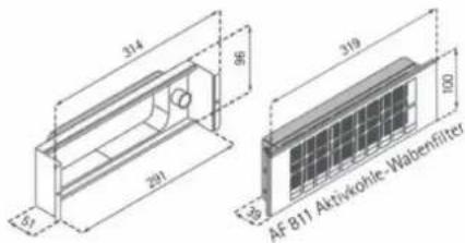 SILVERLINE Flow-In Intern FLIK 854 ESK - Technische Maßzeichnung - 8