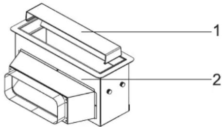 SILVERLINE Flow-In Intern FLIK 854 ESK - Brandgefahr aufgrund Fettablagerungen im Metallfettfilter! - 1