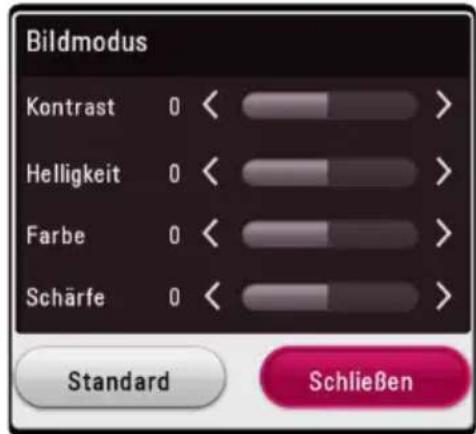 LG LHA855W - Einstellen der Option [Benutzereinst.] - 1