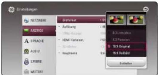 LG LHA855W - Setup-Einstellungen vornehmen - 4
