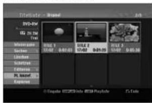 LG LH-WH7695IA - Hinzufügen weiterer Titel/Kapitel zur Playliste VR RAM- - 1
