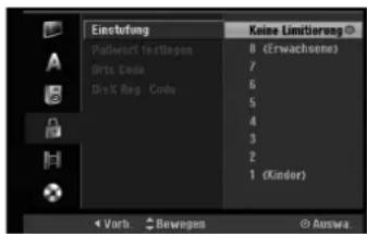 LG LH-WH7695IA - Kindersicherung - 1