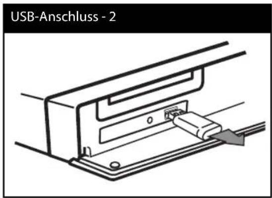LG HB44A - Anschluss eines USB-Gerätes - 4