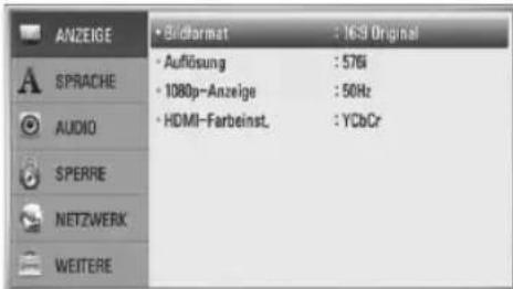 LG HB44A - Setup-Einstellungen vornehmen - 3