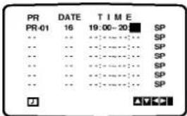LG DT-585GP - Programmieren des Timers über den Bildschirmdialog - 3