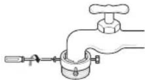 LG F4J6TY8S - Connecting Screw-Type Hose to Tap Without Thread - 3