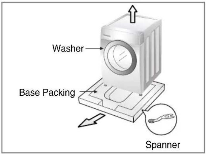 LG F14A8FDA6 - ■ Removing packing - 1