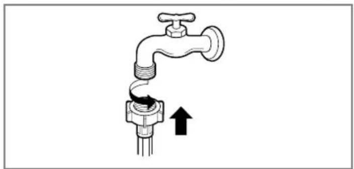 LG F14A8FDA6 - Type-A : Connecting Screw-type hose to tap with thread - 1