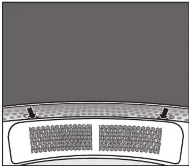 MIELE PT 5186 XL - - Abdeckung im Einfüllbereich - 1