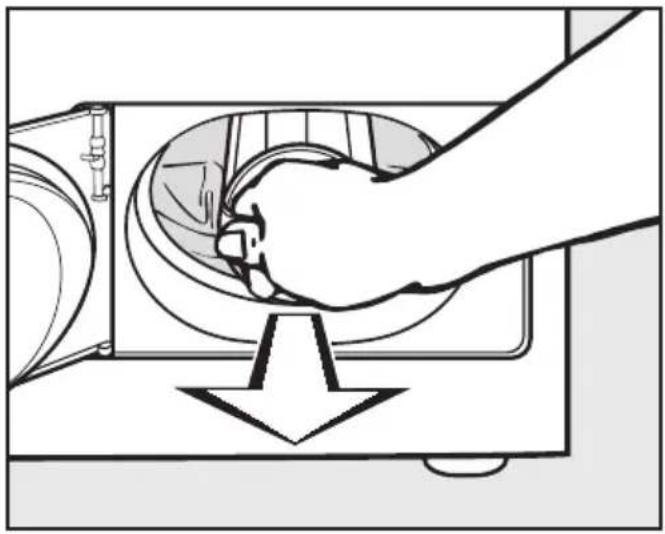 MIELE PT 5186 XL - Flusensieb reinigen - 2