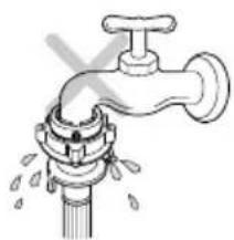LG WF-H1500 - Check for water leakage - 1