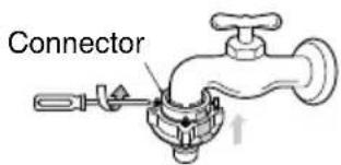 LG WF-HD100FS - Fixing Connectors to the Tap - 1