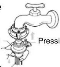 LG WF-HD100FS - Connecting Middle Connector and Water Supply Hose - 1