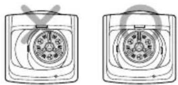 LG WF-HD100FS - Check that the machine is level - 1