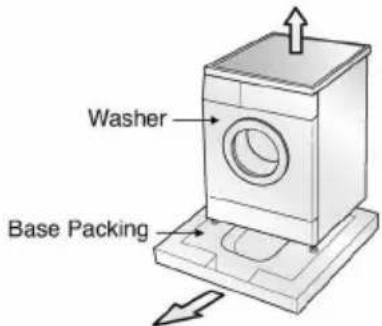 LG WD-MD7000WM - ■ Transit bolts - 1