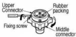 LG WD-MD7000WM - ■ Normal Tap without thread & one touch type inlet hose - 1