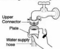 LG WD-MD7000WM - ■ Normal Tap without thread & screw type inlet hose - 3