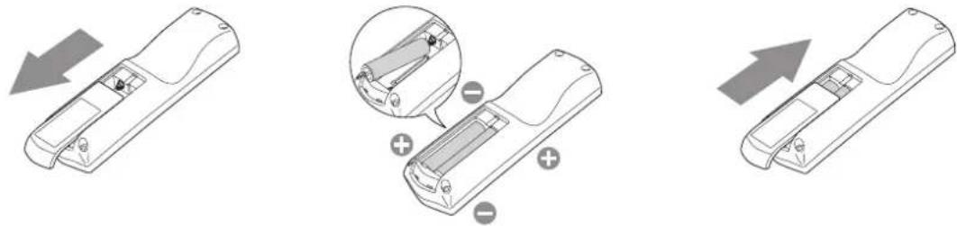 MITSUBISHI SD205U - Battery installation - 1
