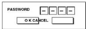 MITSUBISHI SD205U - To cancel the password function: - 2