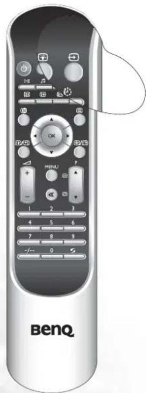 BENQ DV3250 - Turning off the display - 1