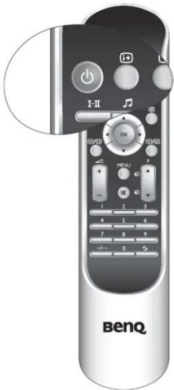 BENQ DV3250 - Using the Remote Control - 1