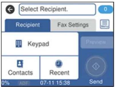 EPSON WorkForce ET-4750 - EditingorDeletingaContact - 1