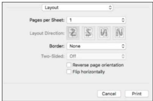 EPSON WorkForce ET-4750 - SelectingPrintLayoutOptions-Mac - 1