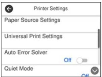 EPSON WorkForce ET-4750 - SelectingtheDefaultPaperSourceSettings - 1