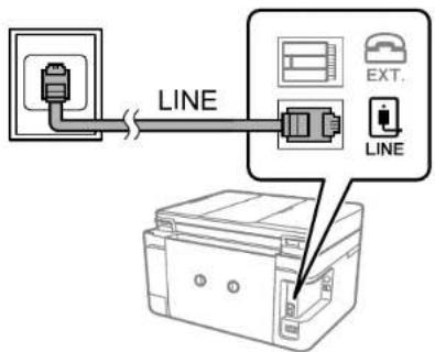 EPSON WorkForce ET-4750 - ConnectingaTelephoneorAnsweringMachine - 1