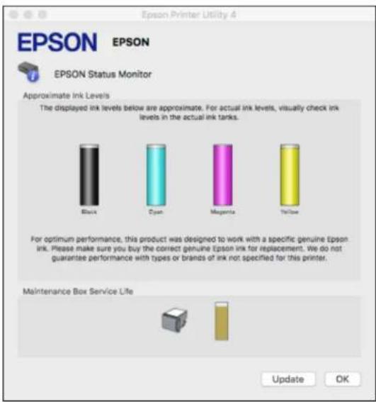 EPSON WorkForce ET-4750 - CheckingInkLevels-Mac - 1