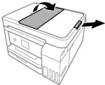 EPSON WorkForce ET-4750 - PlacingOriginalsintheAutomaticDocumentFeeder - 1