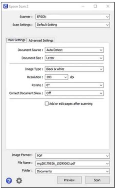 EPSON WorkForce ET-4750 - StartingaScanfromaScanningProgram - 1