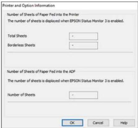 EPSON WorkForce ET-4750 - CheckingtheSheetCounter-Windows - 1