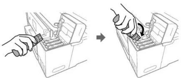 EPSON WorkForce ET-4750 - RefillingthelnkTanks - 5