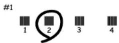 EPSON WorkForce ET-4750 - AligningthePrintHeadUsingtheProductControlPanel - 3