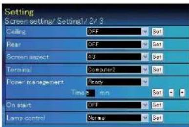 SANYO PLC-WXE46 - Setting 1 - 2
