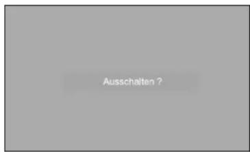 Ausschalten ?