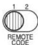 TOSHIBA TDP-T360 - Remote control code setting for remote control - 1